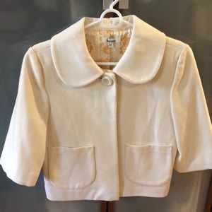 Ivory wool jacket